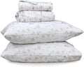 RUVANTI Flannel Sheets Full Size - 100% Cotton Double Brushed Bed Sheets Set, Deep Pockets 16 Inches, All Seasons Breathable & Extra Soft Full Sheets, Warm & Cozy, 4 Piece, Rustic Homestead