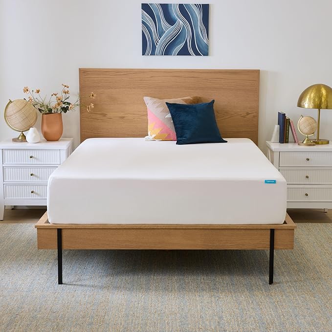 Linenspa 12 Inch Gel Infused Memory Foam Mattress – King Size – Plush - Cooling Gel - Mattress in a Box - Primary or Guest Bedroom - Pressure Relieving and Breathable – CertiPUR-US Certified