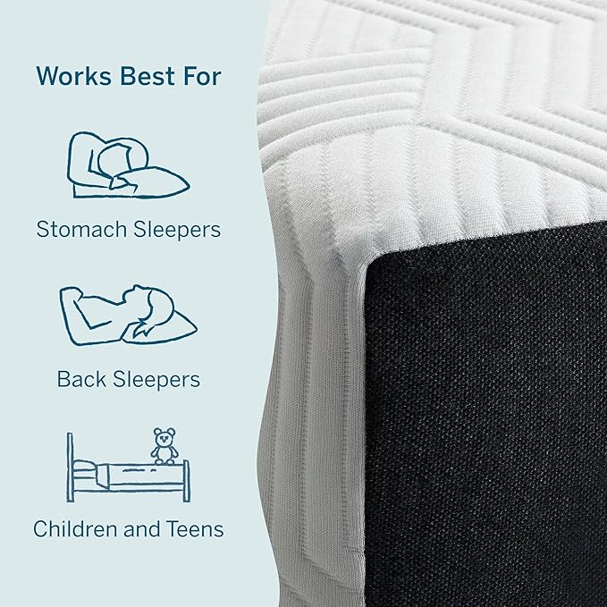 Lucid 8 Inch Memory Foam Mattress - Medium Plush Feel - Infused with Refreshing Bamboo Charcoal and Cooling Gel - Bed in a Box - Temperature Regulating - Pressure Relief - Breathable - Twin Size