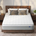 Vesgantti Full Size Mattress, 10 Inch Innerspring Hybrid Full Mattress in a Box, Pressure Relief Pocket Spring Double Bed Mattress with Memory Foam & Knitted Fabric, Medium Firm, CertiPUR-US