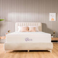 NapQueen Queen Mattress, 10 Inch Elizabeth Cooling Gel Memory Foam Mattress, Queen Bed Mattress in a Box, CertiPUR-US Certified, Medium Firm, Breathable Soft Fabric Cover