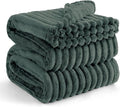 Bedsure GentleSoft Mallard Green Fleece Blanket for Couch - Cozy Soft Blankets for Women, Cute Small Throws for Girls, 108x90 Inches