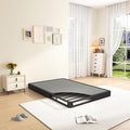MAF 5 Inch Twin Box Spring, Low Profile Box Spring Twin Size 3500 lbs Black Heavy Duty Metal Mattress Foundation with BoxSpring Cover, No Squeaky, Easy Assembly
