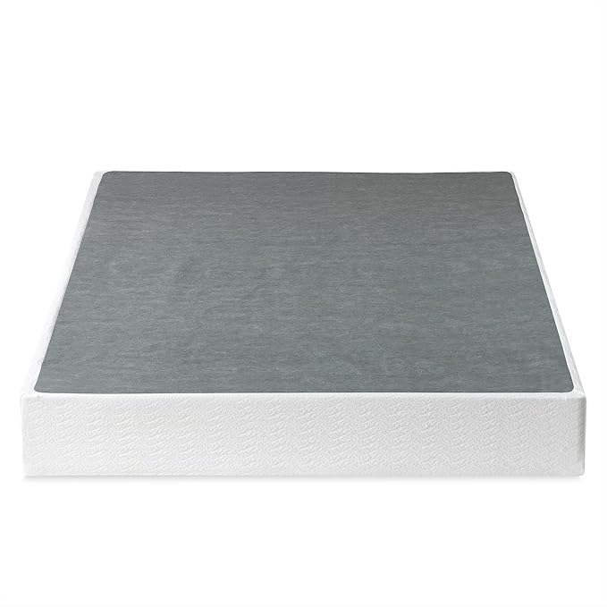 ZINUS 9 Inch California King Metal Smart Box Spring with Quick Assembly, Mattress Foundation, Strong Metal Frame, Easy Assembly