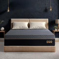 EGOHOME 12 Inch Twin Mattress,Copper Gel Cooling Memory Foam Mattress for Back Pain Relief,Therapeutic Mattress Bed in a Box, Made in USA, CertiPUR-US Certified, 38x75x12 Black