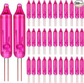 Mudder 200 Count 2.5V Christmas 50/100/150/200 Count Mini Incandescent Wire String Lights Replacement Bulbs Indoor/Outdoor Christmas Lights Decorations for Home Xmas Tree(Pink)