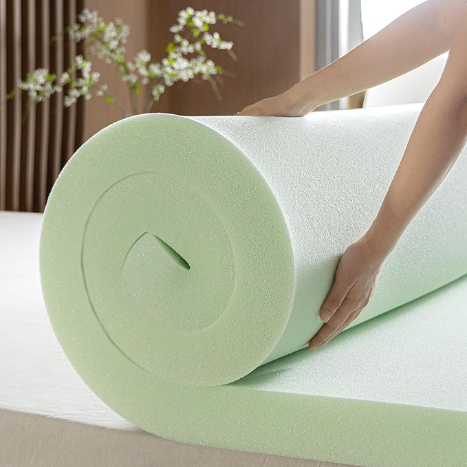 ZINUS 3 Inch Green Tea Memory Foam Mattress Topper, Smaller, More Convenient WonderBox Packaging, Pressure-Relieving Layers, CertiPUR-US Certified, King