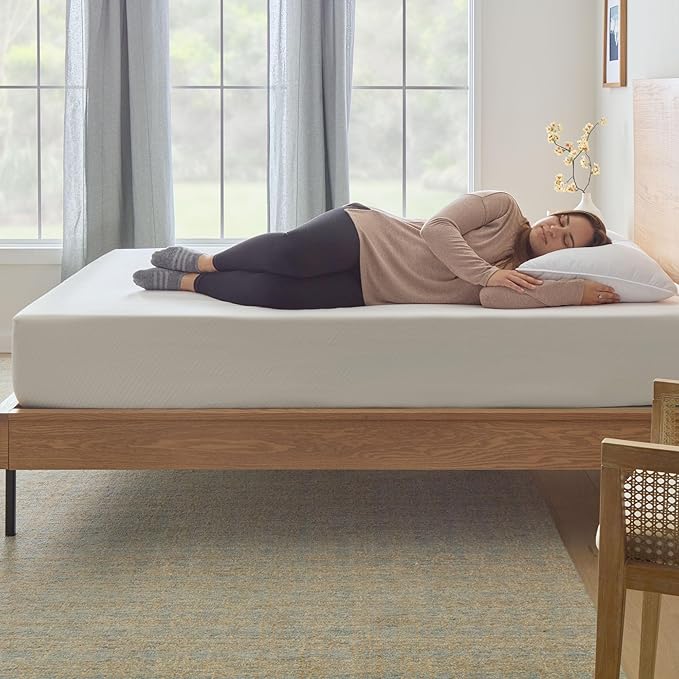 Linenspa 10 Inch Gel Infused Memory Foam Mattress – Queen Size – Medium Plush - Cooling Gel - Mattress in a Box - Primary or Guest Bedroom - Pressure Relieving and Breathable – CertiPUR-US Certified
