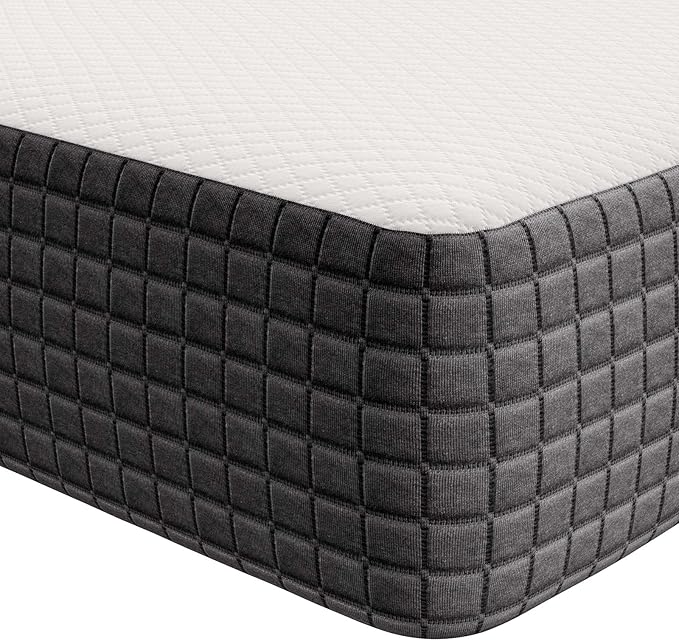 Modway Aveline Gel Infused Memory Mattress with CertiPUR-US Certified Foam, Queen, White