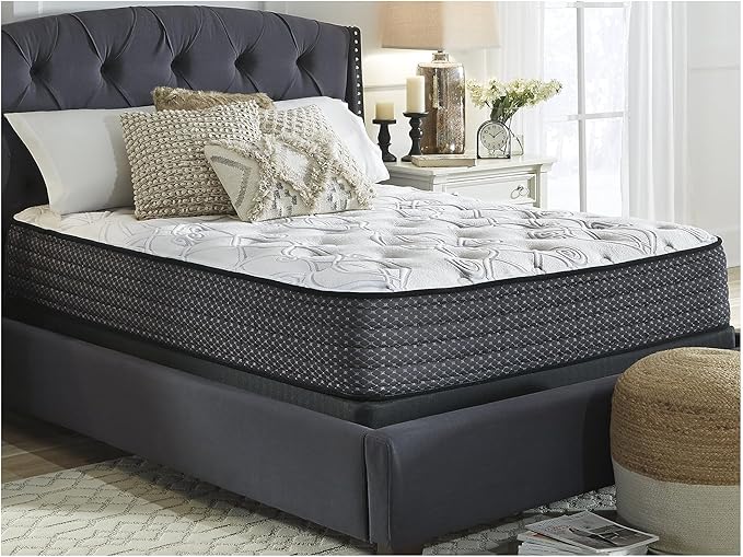 Signature Design by Ashley California King Size Limited Edition 11 inch Plush Hybrid Mattress with Lumbar Support Gel Memory Foam