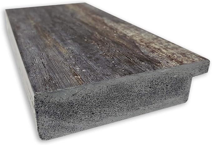 Amanti Art Brown Bathroom Mirror for Over Sink, 29x41 Bark Rustic Char Rectangle Vanity Mirror, Large Country Rustic Frame, Hangs Horizonally and Vertically, Bathroom Wall Decor, Beveled Edge
