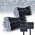 Solar String Lights Outdoor, 2 Pack 79FT 200 LED Waterproof Solar Christmas Lights with 8 Lighting Modes for Tree Yard Garden Party Xmas Decorations