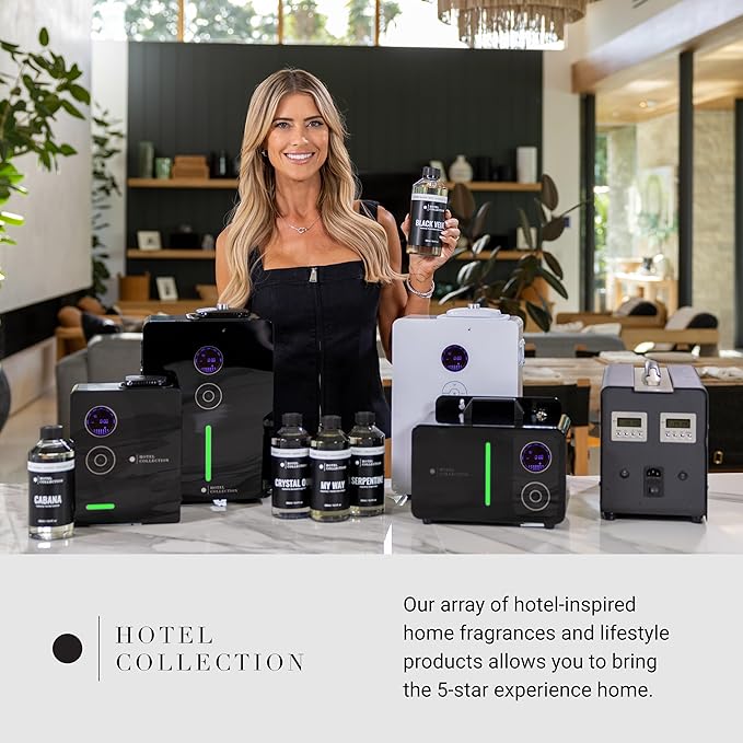 Hotel Collection Diffuser Oil-Cabana Pro-Pod-Aromatherapy Essential Fragrance-Botanical Jasmine, Bergamot & Fresh Marine Notes-50ML 1.7 Fl oz