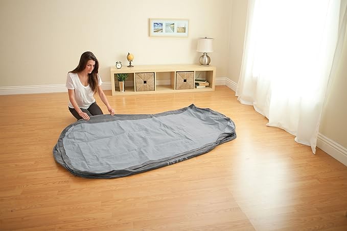 Intex Comfort Plush Elevated Dura-Beam Airbed with Built-in Electric Pump