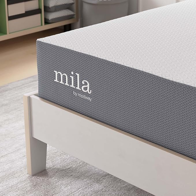 Modway Mila Firm 10" Fiberglass Free Memory Foam Twin Mattress