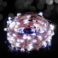 USB LED Fairy String Light, 1 Pack Copper Wire Fairy Lights for Indoor, Bedroom Festival Christmas Wedding Party Patio Decorative Window with USB Interface (16ft./5M,Cool White)