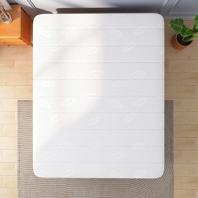 Swbvs Queen Mattress 12 Inch, Hybrid Mattress Queen Size, Bed Matress in a Box, Pressure Relief & Fiberglass Free