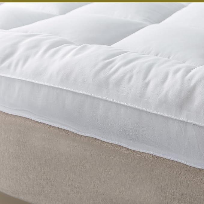 Mattress Topper King Size Pillowtop Mattress Cover Cooling Mattress Pad 2 Inch Thick