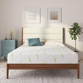 NapQueen Twin XL Size, 10 Inch Anula Green Tea Infused Memory Foam Mattress, Bed in a Box, CertiPUR-US Certified Mattress