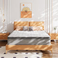 Queen Mattress,10 Inch Extra Plush Hybrid Mattresses with Memory Foam,100 Night Trial,Euro Top Mattress with Medium Hardness is Used for Back and Waist Support,CertiPUR-US