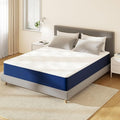 Swbvs Firm Double Mattress, 10 Inch Cooling Memory Foam Full Size Mattress with Removable Zippered Cover for Easy Cleaning, Pressure Relief & Firm Support