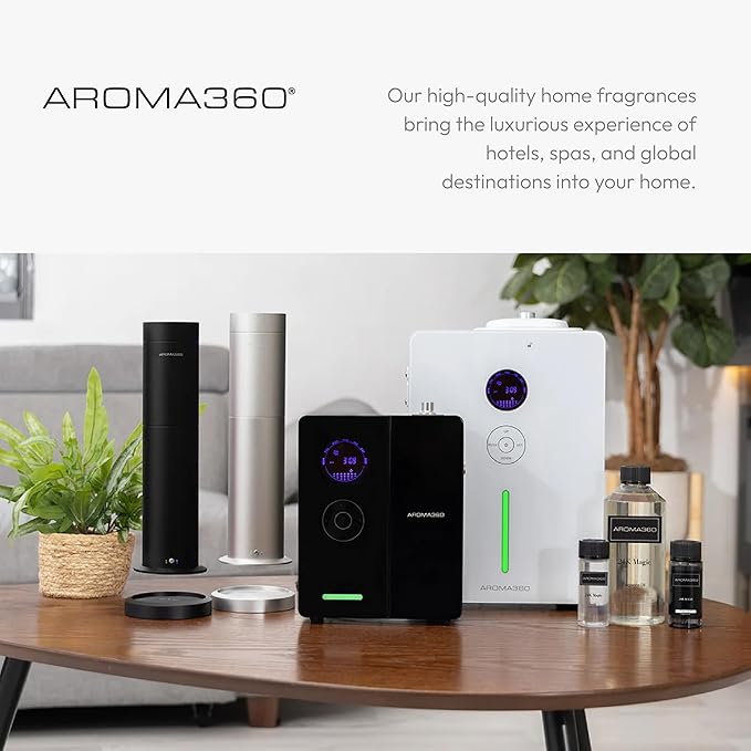 Aroma360 - The Sweetest Taboo Fragrance Oil Scent - Luxury Aromatherapy Scent Diffuser Oil - Hints of Lemon Crème, Pomegranates, & Raspberries - For Essential Oil Diffusers - For Home & Office - 120mL