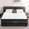 Full Size Mattress, 12 Inch Memory Foam Hybrid Mattress in a Box with Pocket Springs for Motion Isolation Pressure Relief, 100 Nights Trial, CertiPUR-US