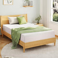 EGOHOME Twin XL Memory Foam Mattress, 6 Inch Bed Mattress in a Box with Cooling Green Tea Gel, Relieve Pressure with Medium Support, CertiPUR-US Certified, 80''L x 38''W, White