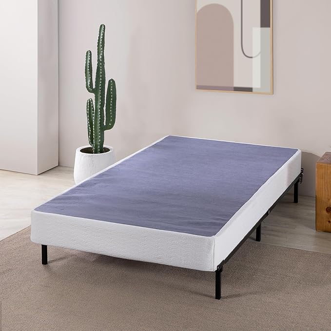 ZINUS 7 Inch Twin XL Metal Smart Box Spring, Mattress Foundation, Strong Metal Frame, Easy Assembly