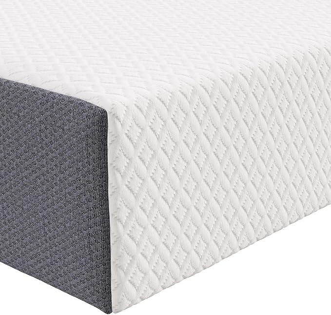 Modway Mila 6” Twin XL Mattress - Firm 6 Inch Twin XL Mattress - 10-Year Warranty White