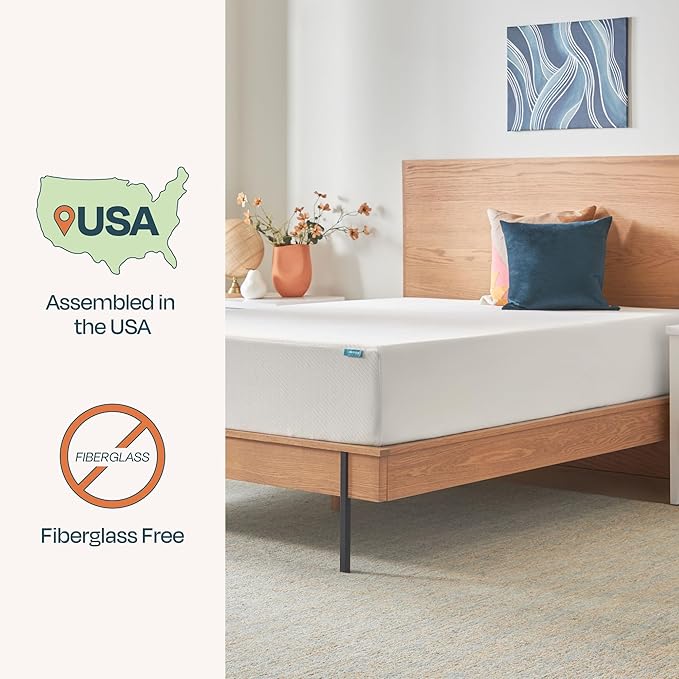 Linenspa 12 Inch Gel Infused Memory Foam Mattress – King Size – Plush - Cooling Gel - Mattress in a Box - Primary or Guest Bedroom - Pressure Relieving and Breathable – CertiPUR-US Certified