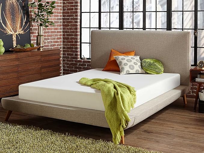 Live and Sleep Classic 8 Inch Medium Firm Memory Foam Mattress - Bed in a Box with Firm Body Support, CertiPUR Certified - King Size