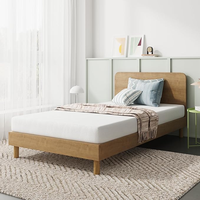 Novilla 6 Inch Full Bed Mattress, Gel Memory Foam Mattress for Pressure Relief & Comfort Sleep, CertiPUR-US Certified Mattresses Full