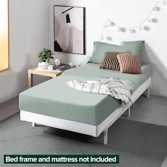 ZINUS 5 Inch Twin XL Metal Smart Box Spring with Quick Assembly, Mattress Foundation, Strong Metal Frame, Easy Assembly