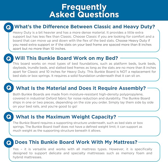 Meliusly Premium 10mm Bunkie Board Twin Size (38x75'') Patent Pending Low Profile Bed Board Design - Breathable, Noise Minimizing, Moisture Resistant Bunkieboards, Low Profile Bed Support