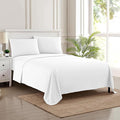 King Size Sheets - Breathable Luxury Bed Sheets with Full Elastic & Secure Corner Straps Built In - 1800 Supreme Collection Extra Soft Deep Pocket Bedding, Sheet Set, EXTRA DEEP pocket - King, White