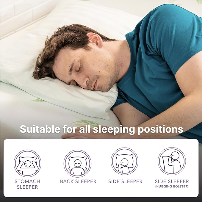 NapQueen King Size, 6 Inch Anula Green Tea Infused Memory Foam Mattress, Bed in a Box, CertiPUR-US Certified Mattress