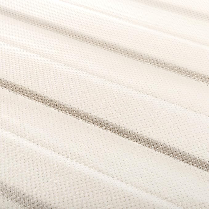 ZINUS Upholstered Metal and Wood Box Spring, 9 Inch Mattress Foundation, Easy Assembly, Fabric Paneled Design, Queen