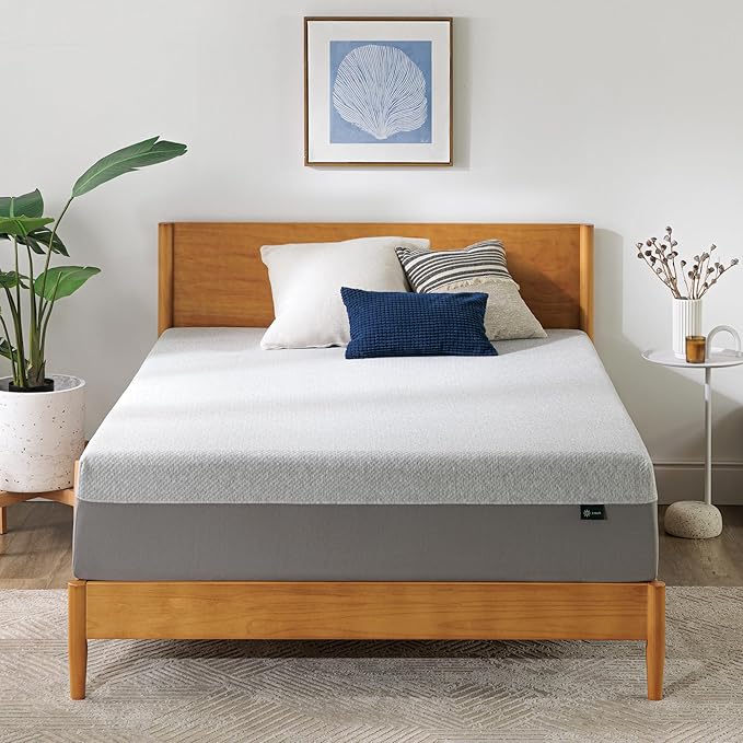 ZINUS 12 Inch Ultima Memory Foam Mattress [New Version], King, Fiberglass Free, Medium Firm Feel, Breathable Airflow Memory Foam, Certified Safe Foams & Fabric, Mattress in A Box