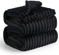 Bedsure GentleSoft Black California King Size Blanket for Bed - Cozy Soft Blankets for Women, Cute Large Throws for Girls, 102x96 Inches