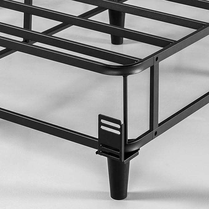 ZINUS Keenan Metal Mattress Foundation, Standing Box Spring, Headboard Brackets Included, Easy Assembly, King
