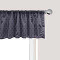 Ambesonne Navy Blue Window Valance Pack of 2, Geometric Dotted Pattern Design with Abstract Ogee Shapes Grid Ornament Tile, Rod Pocket Curtain Valances for Kitchen Bedroom, 42" X 18", Dark Blue Tan