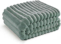 Bedsure GentleSoft Twin XL Blanket for Couch - Cozy Soft Blankets for Women, Cute Small Fleece Throws for Girls, Sage Green, 66x90 Inches