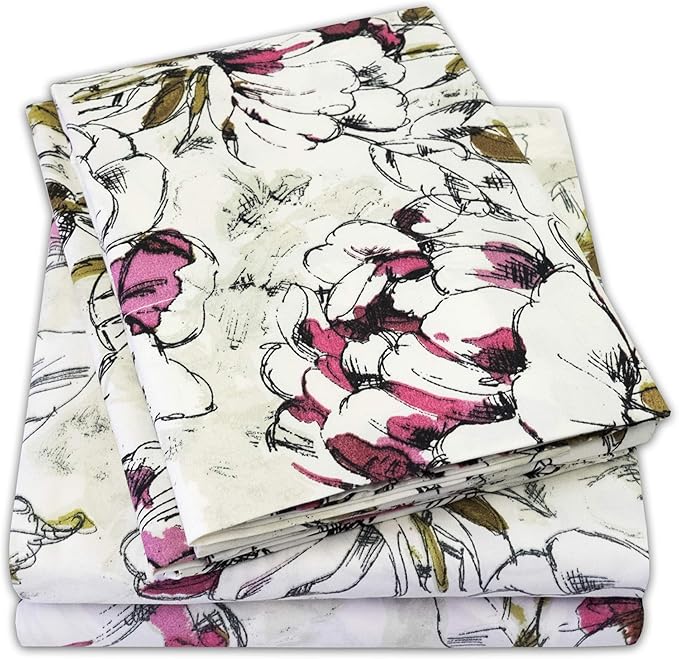 California King Sheet Sets - Breathable Luxury Sheets with Full Elastic & Secure Corner Straps Built In - 1800 Supreme Collection Cal King Deep Pocket Bedding Set, Sheet Set, California King, Dolce