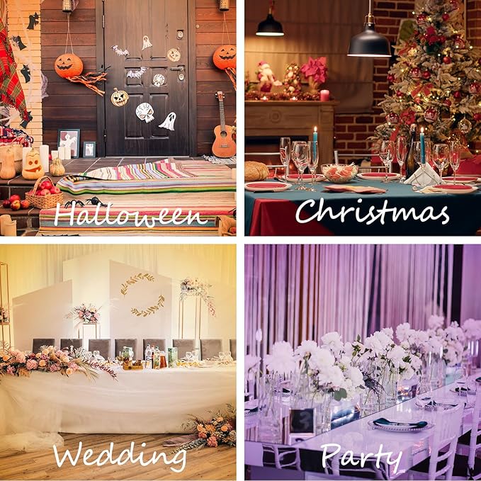 3 Candle Metal Candelabra – Candlesticks Holder for Formal Events, Wedding, Church, Holiday Décor, Halloween – Taper Candle Holder Stand Centerpiece Elegant Decoration Piece for Table,Brass