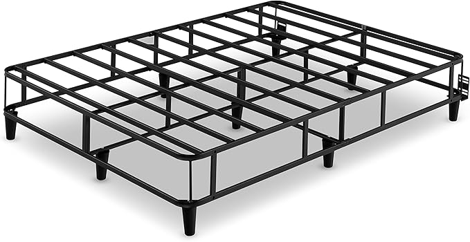 ZINUS Keenan Metal Mattress Foundation, Standing Box Spring, Headboard Brackets Included, Easy Assembly, Full