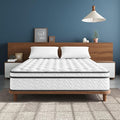 Vesgantti Full Mattress 10 Inch, Fiberglass-Free | Cool Sleep Hybrid Double Mattress in a Box - Memory Foam & Pocket Springs, Ergonomic Design, Pressure Relief, Medium Firm Feel, 54"×75"×10"