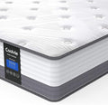 Coolvie Full Size Mattress 10 Inch Hybird Mattresses Full Bed Size Built in Pocketed Coils and Gel Memory Foam Layer, Low Motion Transfer & Breathable Bed Mattress in A Box