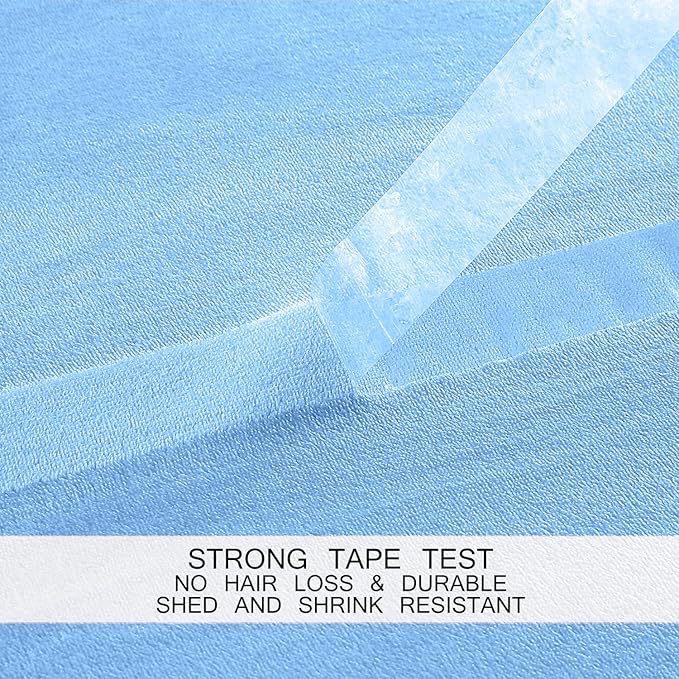Soft Travel Size Throw for All Season Warm Fuzzy Microplush Lightweight Thermal Fleece Summer Autumn Fall Winter Spring Blankets for Bed Couch Sofa,50x60 Inches,Washed Blue