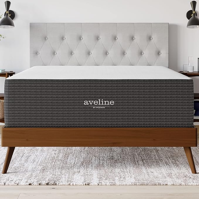 Modway Aveline 16” Gel Infused Memory Mattress with CertiPUR-US Certified Foam Queen Mattress